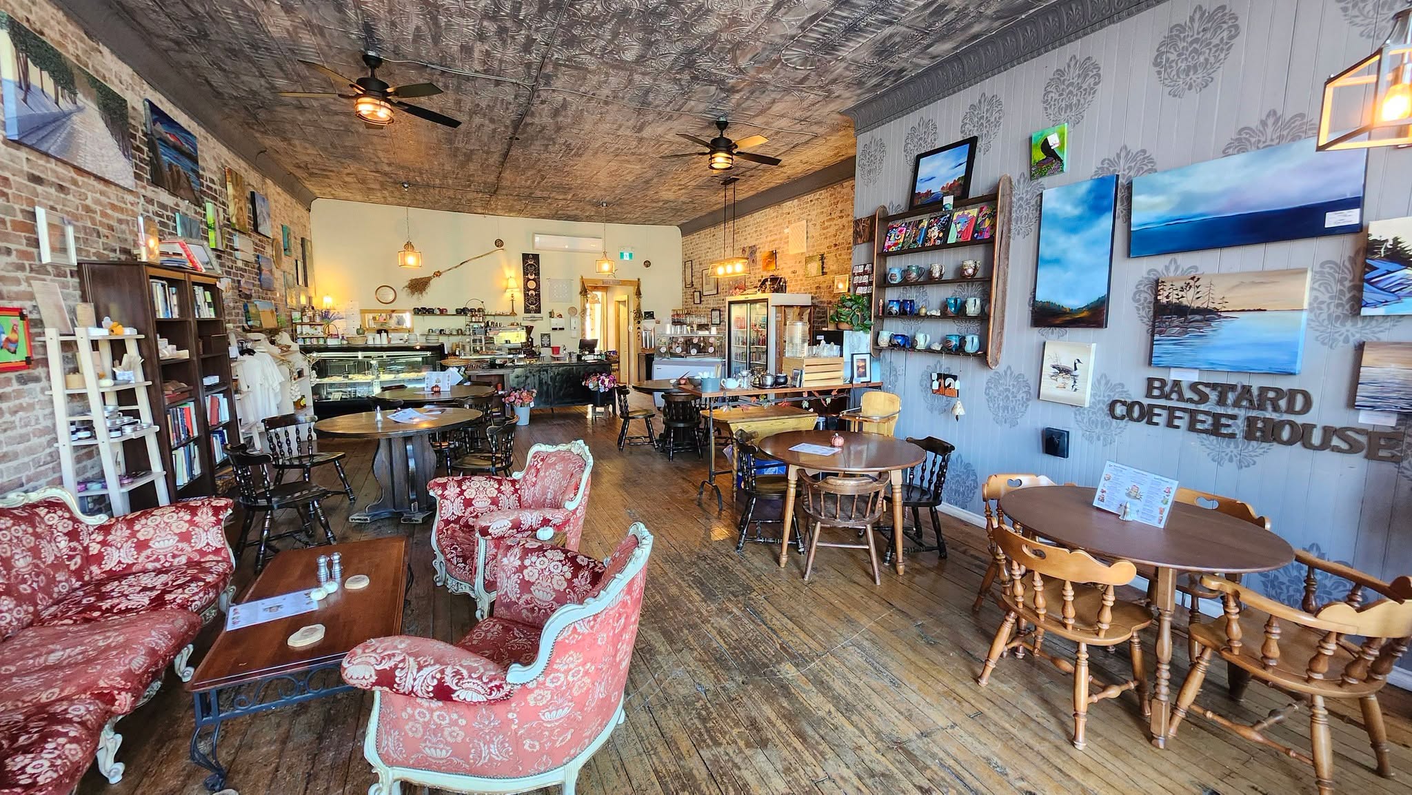 Inside Bastard Coffee House